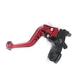 thumbnail image 2 of Manijas Ajustables Universales Para Moto Clutch Y Freno Rojo, 2 of 6