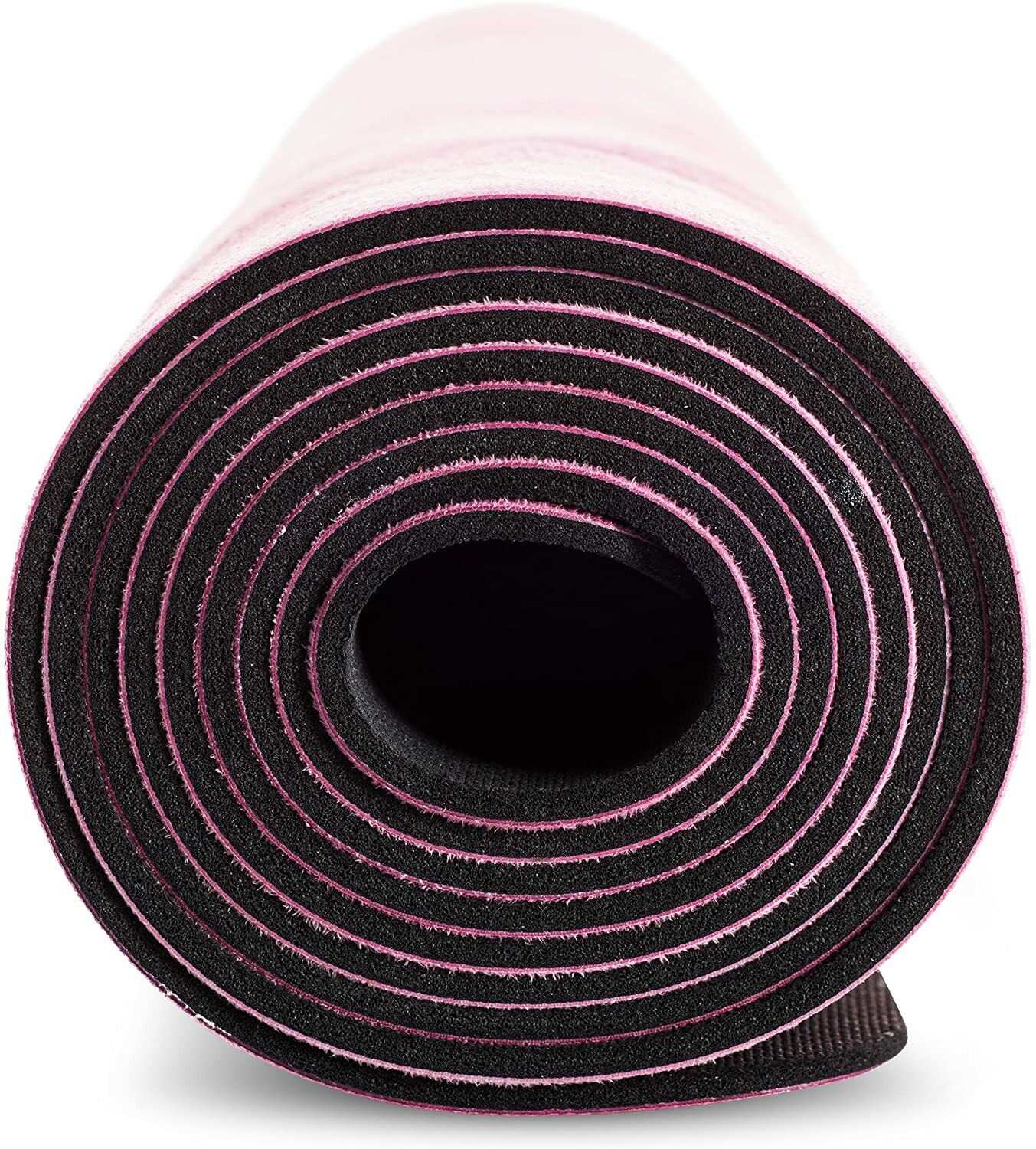 Horlee 2-in-1 Yoga Mat & Workout Towel, XL Thick, Eco-Friendly