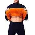 thumbnail image 3 of Blekii Thermal Underwear Set for Men & Women, High Neck Winter Base Layer, Gold Fleece Lined Warm Top & Pants, Thickened Cold Protection Set, Ideal for Seniors Or Outdoor Work, Full, 3 of 9