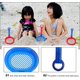 thumbnail image 3 of KAIYANG 8 piezas de colador de arena de plástico con mango largo, juguete de baño para niños, arena de playa, 3 of 5