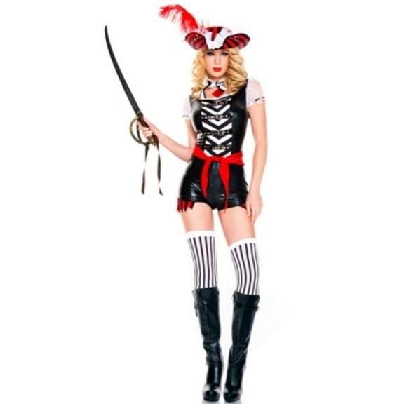 Music Legs Women's Treasure Island Bucaneer Costume 70828-ML