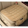 thumbnail image 1 of Autumn Winter Universal Plush Anti Slip Car Front  Rear Seat Lattice Cushion Cover Chair Pad Seat Mat, 1 of 3