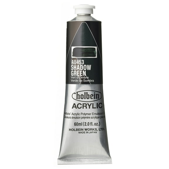 Holbein Artist Heavy Body Acrylic Color, 60ml, Shadow Green