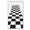 Checkered, variant on Beistle - Railroad Track Runner - 24" x 10' - Pack of 6