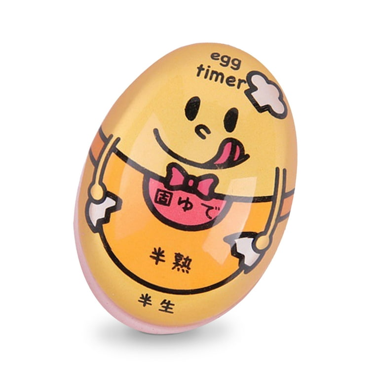 1pc Egg Cooking Timer For Soft & Hard Boiled Eggs With Cartoon Design,  Kitchen Tool