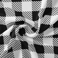 thumbnail image 5 of David Textiles 44" x 2 Yards Poly-Cotton Gingham Pre-Cut Fabric, Black, 5 of 5