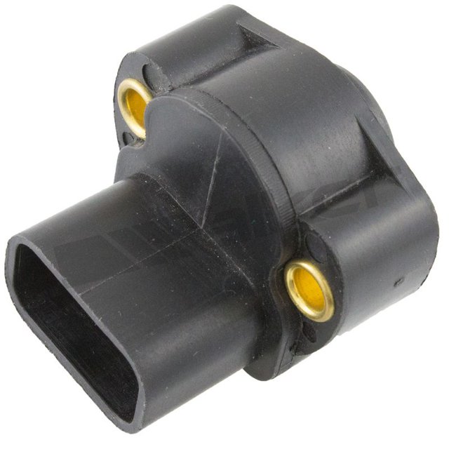 Walker Throttle Position Sensor 200-1007 OE Replacement; 3 Pin Terminal; Plastic