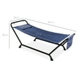 Best Choice Products Outdoor Patio Hammock Bed with Stand, Pillow