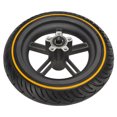thumbnail image 1 of Rubber Rear Wheel Tyre Hub, High Toughness Durable Rear Wheel Tire Hub Set Shock Resistant  For Maintainence Yellow, 1 of 8