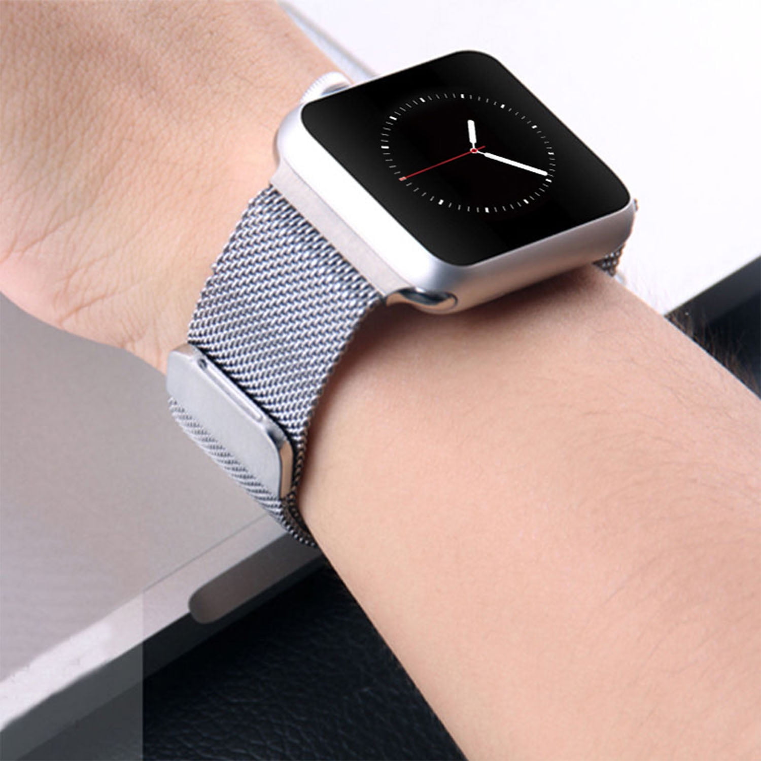 milanese stainless steel apple watch band