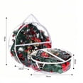 thumbnail image 2 of Sentmoon Christmas Ornament Storage Box Christmas Storage Box Christmas Tree Storage Bag Finishing Bag Christmas Tree Storage Bag Insect-proof-proof Wreath Storage Bag, 2 of 3