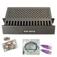 thumbnail image 1 of Neat Patch 2U Cable Management Kit - 5 Packs w/ 240 CAT6 Patch Cables (2FT Purple), 1 of 3