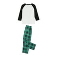 thumbnail image 6 of Meihuid Christmas Family Matching Plaid Flannel Pajamas, 6 of 9