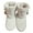 Ivory, variant on Mightlink 1 Pair Floor Boot Socks Mid-calf Side Bowknot Pompoms Non-slip Plush Lining Cold Resistant Thickened Winter Thermal Women Men Indoor Home Shoes Socks for Living Room