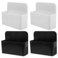 thumbnail image 3 of Fridge Pen Holder 4Pcs Assorted Color Plastic Space-Saving Magnetic Marker Holder for Office, 3 of 4