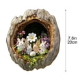 thumbnail image 2 of YingYouFu Easter Ornaments Garlands Home Decorations Pendants Wreath with Eggs and Flowers for Wall Door Window Mantel Spring Display, 2 of 5
