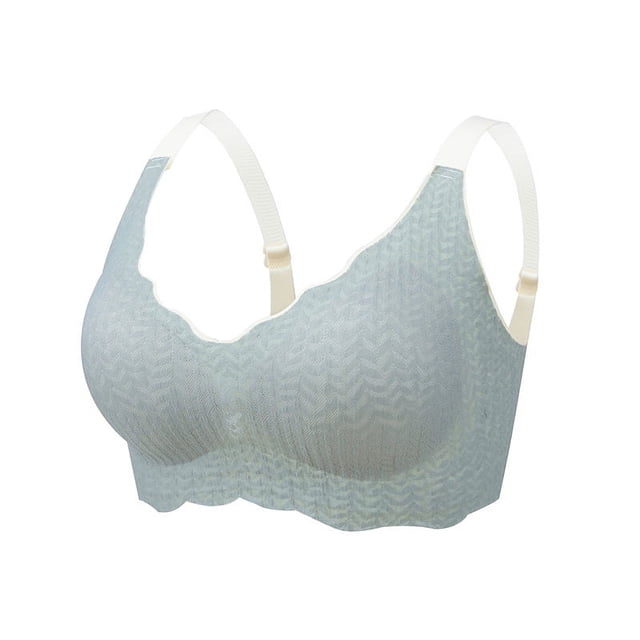 Ropa interior de mujer, push up de pecho pequeño, pecho grande, pecho pequeño, antiflacidez, sujetador sexy sin costuras en la espalda, sujetador sin aros