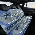 thumbnail image 4 of Football Cowboys Car Rear Seat Covers Back Elastic Flexible Car Seat Covers Decorative Fits Most Cars, SUVs, Trucks And Vans, 4 of 6