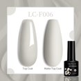 thumbnail image 1 of LILYCUTE 7ML Gel Ámbar Esmalte De Uñas Translúcido Color Opaco Desnudo Rosa Lechoso Blanco Semi Permanente Arte Francés Barniz Gao Jiahui  unisex, 1 of 2