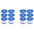 thumbnail image 1 of Cartucho de Repuesto para Spa de Piscina de 12 Piezas Tipo S1, para -29001E 11692 Filtros de Bañera de Hidromasaje S1 Cartucho de Bomba de Filtro Tipo, 1 of 5