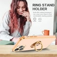 thumbnail image 4 of iPhone 12 Pro Max Case, 12 Pro Max Case, Slim Fit Soft 360° Ring Holder Kickstand Magnetic Car Mount Supported Shockproof Protective Phone Cover for iPhone 12 Pro Max 6.7 Inch, Pink/Golden, 4 of 18