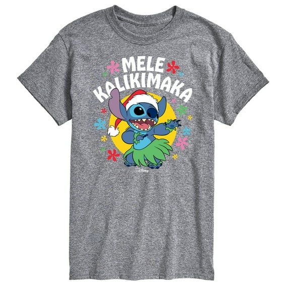 Lilo & Stitch - Mele Kalikimaka - Men's Short Sleeve Graphic T-Shirt