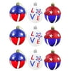 Independence Day Bag Cloth Ball Decoration Foam Ball Decoration Pendant