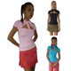 thumbnail image 2 of Women Tie Knot Collar Tshirt Cut Out T Shirt Short Sleeve Tee Top Slim Fit Short Sleeve Top Casual Tshirt Summer Top Sky Blue L, 2 of 4