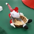 thumbnail image 4 of Christmas Candy Basket - Festive Holiday Decoration & Gift Storage, Cloth Fruit Basket for Desktop Decor, Kids Favorite Christmas Character Design, Sturdy for Candy Chocolate & Small Gifts, 4 of 6
