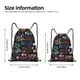 thumbnail image 2 of Fotbe Basketball Bolsa Mochila con Cordón Estampada, Bolsa de Gimnasio Deportiva, Bolsa Cinch, Bolsa con Cordón para Hombres y Mujeres-Small, 2 of 6