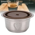 thumbnail image 4 of Reusable Pods Coffee Capsules, Refillable Stainless Steel Coffee Capsule Cup with Spoon Brush for Machine Accessory, 4 of 7