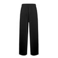 thumbnail image 6 of SnnmBlm Men's Extended Sizes Jersey Knit Sleep Pajama Lounge Pant Black 3XL, 6 of 7