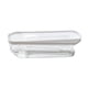 thumbnail image 4 of Organizador de huevos con ruedas para refrigerador, contenedor para ahorrar espacio con ruedas automáticas. White 2 niveles, 4 of 9