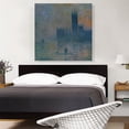 thumbnail image 2 of ARTCANVAS Houses of Parliament - Effect of Fog 1903 Canvas Art Print by Claude Monet - Size: 36" x 36" (1.50" Deep), 2 of 9
