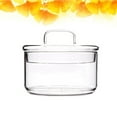 thumbnail image 2 of Stackable Heat Resistant Glass Bowl Transparent Salad Bowl Innovative Dessert Fruit Box With Lid, 2 of 6