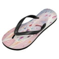 thumbnail image 2 of YAZAOOSummer Flip Flops Creatively Gems Of Joy Simple Beach Sandals, 2 of 8