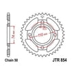 thumbnail image 2 of JT Steel Rear Sprocket 37T for Street YAMAHA XS400S 1980-1981, 2 of 4