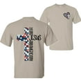 thumbnail image 2 of She Loves Jesus and America Too T-Shirt – Patriotic Faith & Freedom Tee for Women - USA Cross and Heart Graphic - Christian 4th of July Shirt, 2 of 7