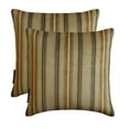 thumbnail image 4 of Stripes Throw Pillow cover, 22"x22" Beige Velvet Cushion Cover, Modern Striped Farmhouse Pillow Cover For Sofa Couch, Hotels, living Room, Bed Room - Stripe Flow Beige, 4 of 10