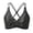 C-Black1211, variant on DHFJKG Bikini Tops For Women Adjustable Straps Cross-Back Floral Printed V Neck Twist Front Swimwear Top Trendy Beachwear