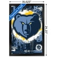 thumbnail image 3 of NBA Memphis Grizzlies - Maximalist Logo 23 Wall Poster, 14.725" x 22.375" Framed, 3 of 5