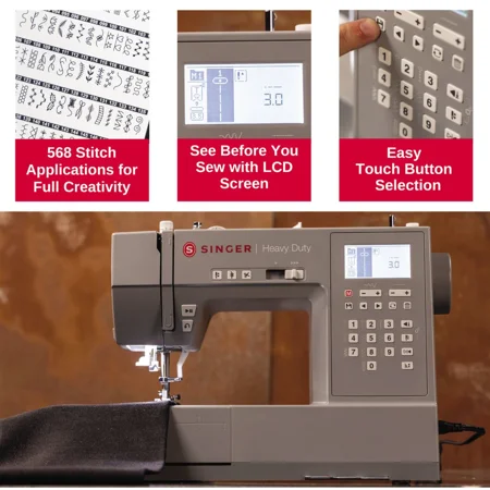 Singer 6800C Heavy Duty Computerized Sewing Machine