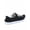 Balck/White, variant on Women's Lace Up Round Toe Slip-On Sneaker, Leopard, 6.5