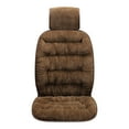 thumbnail image 1 of EGNMCR Car Interior Accessories Warm Plush Car Seat Cover Front Rear Pad Cushion Auto Protector For Winter Soft The dishcloth, 1 of 2