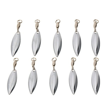 Prop Spinner 2 Blade - 10Pcs Spinner Longcast Metal Spoon Bait Fishing Blade Hard Fishing Spoon Lures Jigging Lure Baits