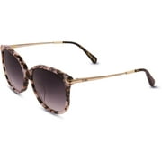NIB TOMS Women's Nat Geo Snow Leopard Sandela 201 Sunglasses
