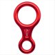 thumbnail image 1 of 35kn Escalada Mosquetón Figura 8rappel Cuerda Descender Figura de Aluminio Belay Dispositivo Rappel Downhill Equipo, 1 of 5