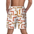thumbnail image 4 of Uemuo Dachshund Dog Pattern Mens Swim Trunks Quick Dry Board Shorts with Mesh Lining, Stretch Beach Shorts Quick Dry No-Chafing Board Shorts-X-Large, 4 of 9