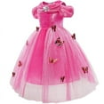 thumbnail image 4 of Princess Dresses for Girls Cinderella Costume Toddler Halloween Christmas Cosplay Butterfly Fairy Fancy Dress, 4 of 6