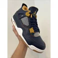 thumbnail image 4 of Ni - ke Air Jordan 4 Retro “Dunk From Above” Midnight Navy - Men’s Size 9.5, 4 of 5